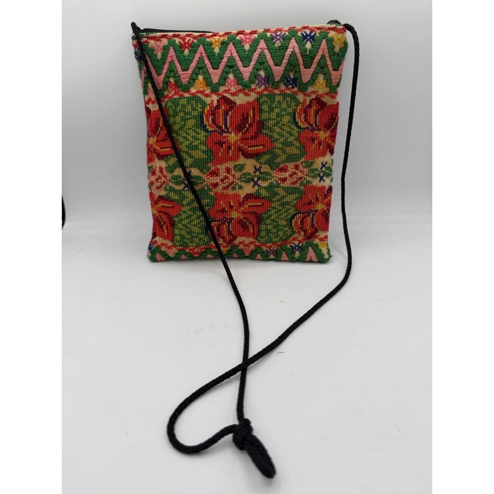 Handmade Embroidered Crossbody Bag